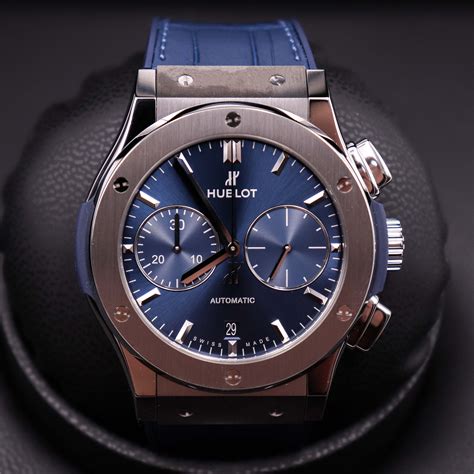 all black titanium hublot watch 45 mm|Classic Fusion Chronograph Titanium 45 mm .